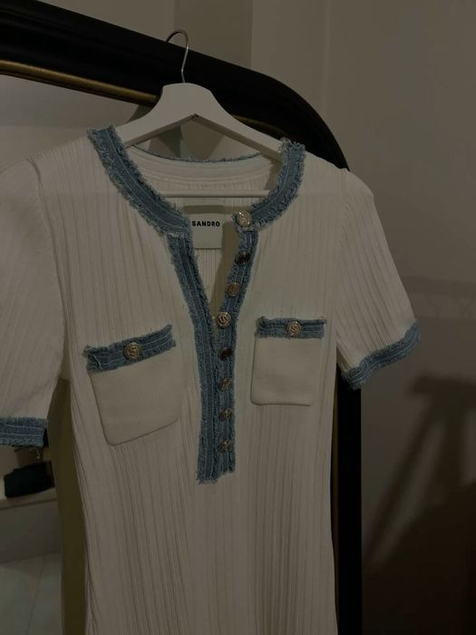 Платье sandro paris , шикарное