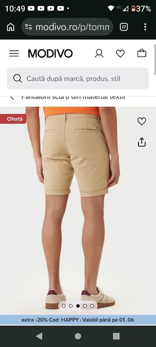 Pantaloni scurti noi Tommy Hilfiger  M-L
