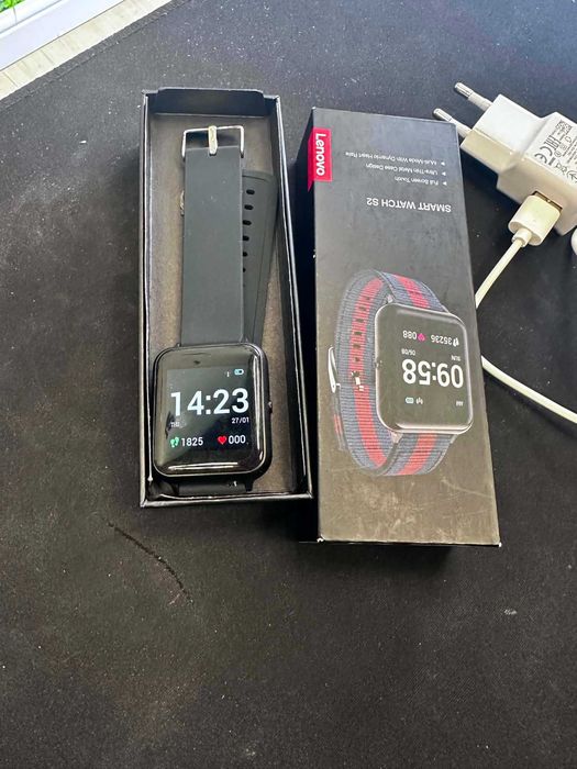 Смарт часовник Lenovo S2 Smart Watch Black