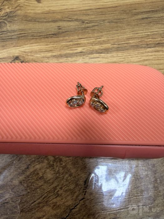 Золотые сережки 585 проба