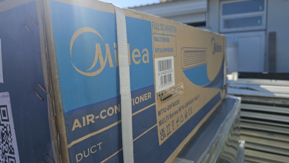 Вътрешни канални климатични тела за преработка в конвектори 2 и 5 kw