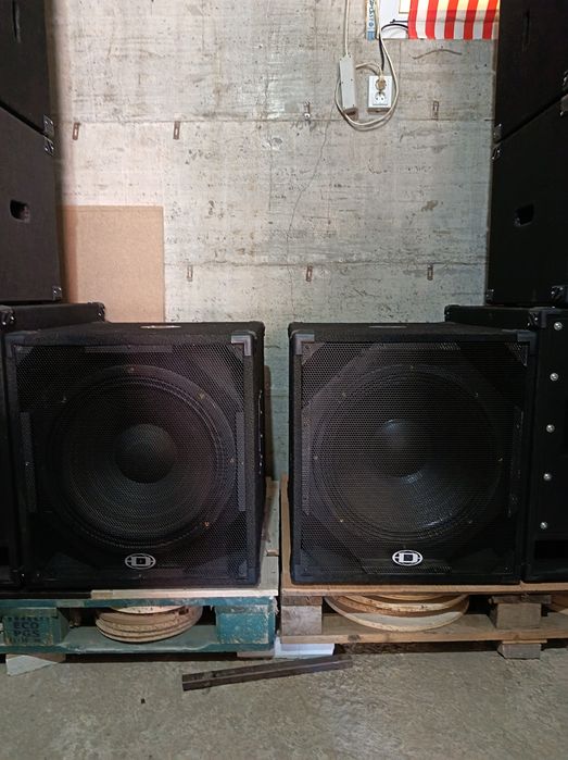 Subwooferi,bassi pasiv 18 inch