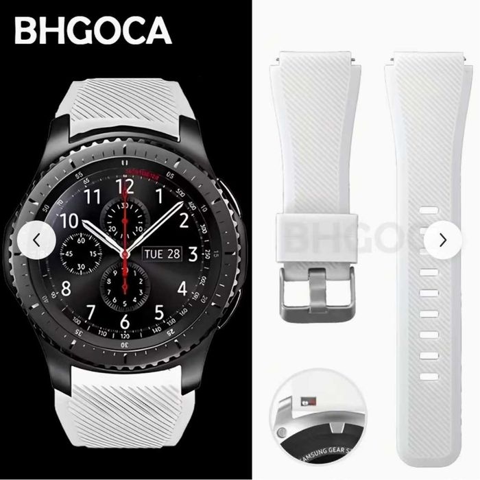 Каишки силиконови оригинални за часовници нови,по една бройка