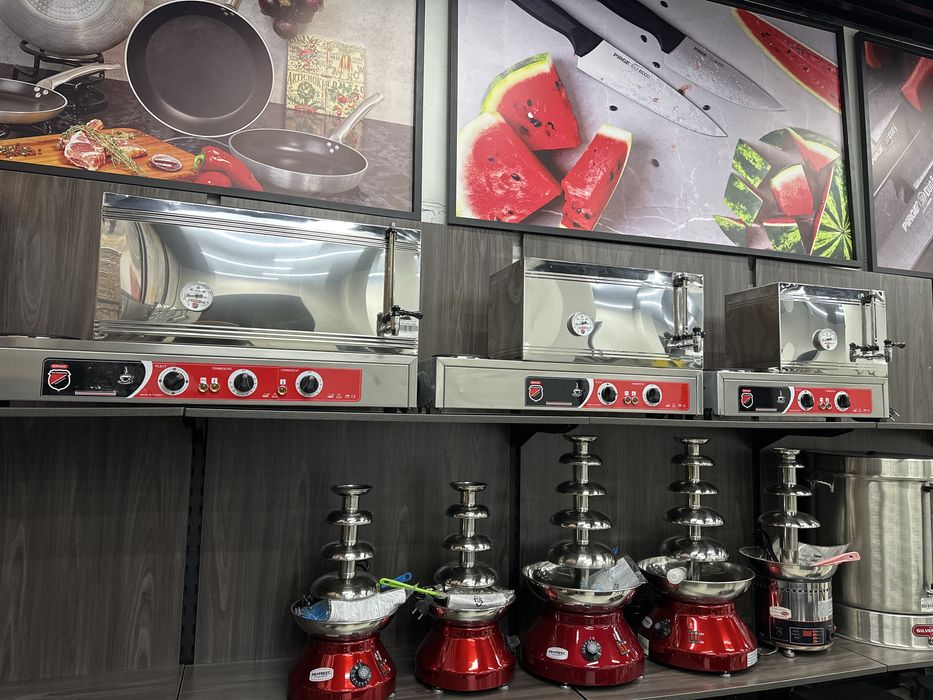 Электрический Самовар чайник Işıkgaz Silverinox Турция