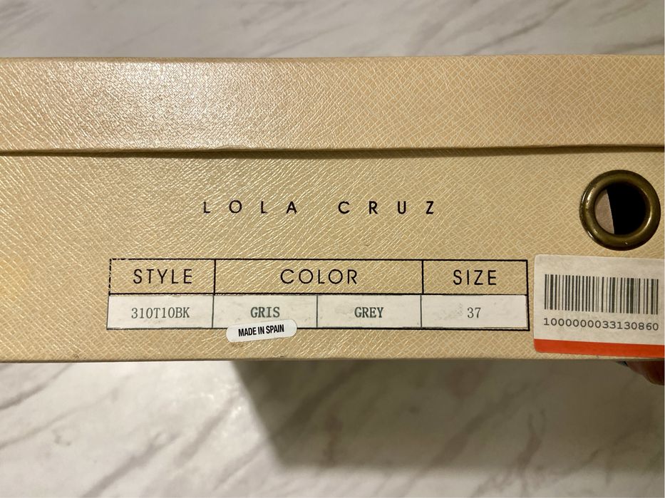 Ghete / botine piele naturala Lola Cruz 37