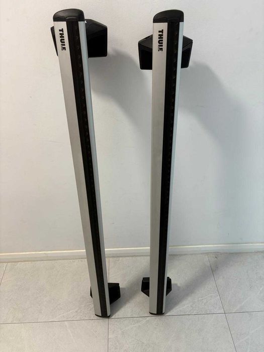 Bare Thule Wingbar EVO cu sistem prindere Evo Clamp si Support Bicicleta Thule Proride 598