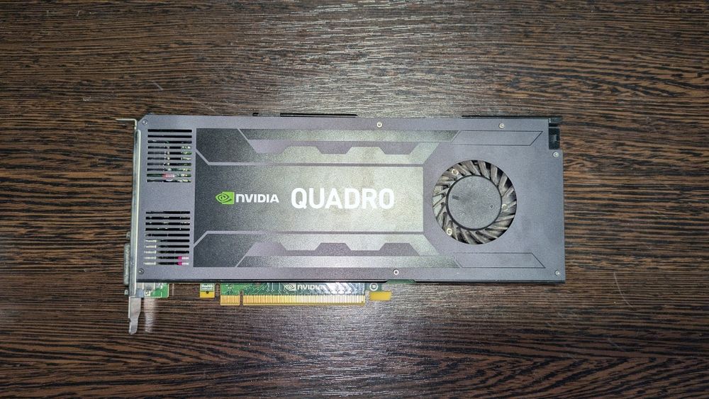 Nvidia quadro k4200 в отличном состоянии