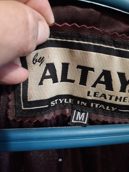 Geacă damă de piele vișiniu închis