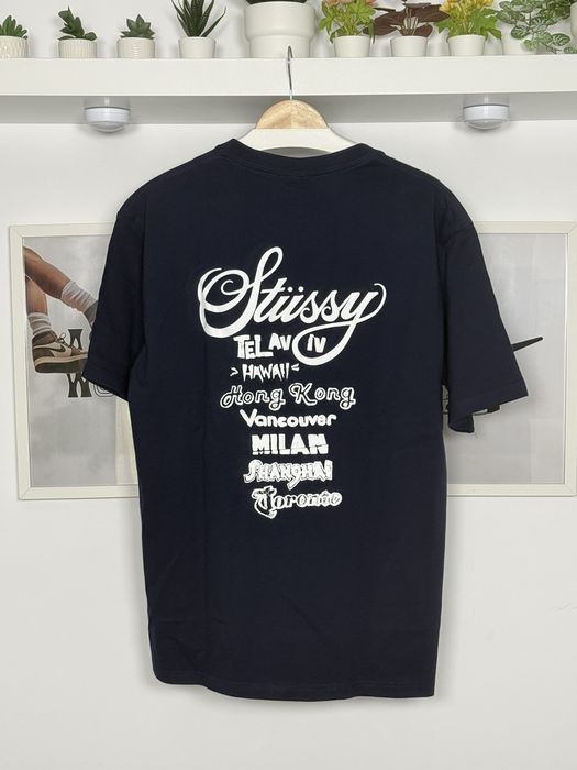 Tricou Stussy albastru