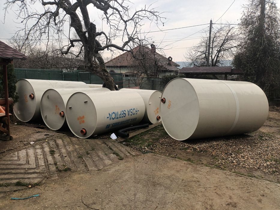 Montaj fose septice ecologice din polipropilena