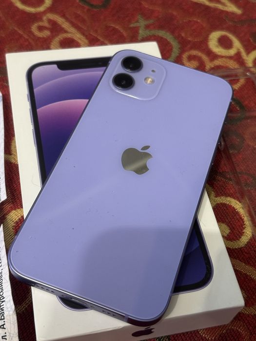 Iphone 12 фиолетовый