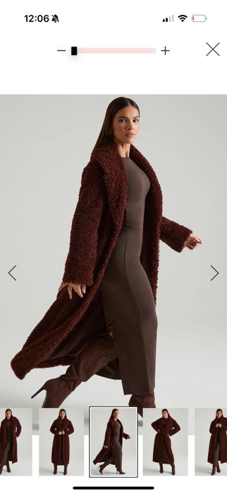 Кафяво мечешко палто  Oh Polly в S размер