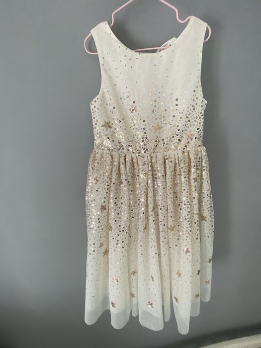 Платье нарядное h&m на 7-8 лет