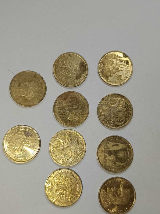 monede vechi, bancnote de 20 lei si cu eclipsa