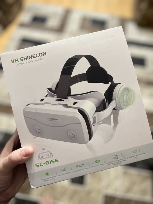 Виар очки белые