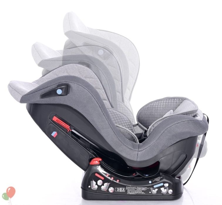 Столче за кола Lorelli - Falcon, Grey, 0-18 kg