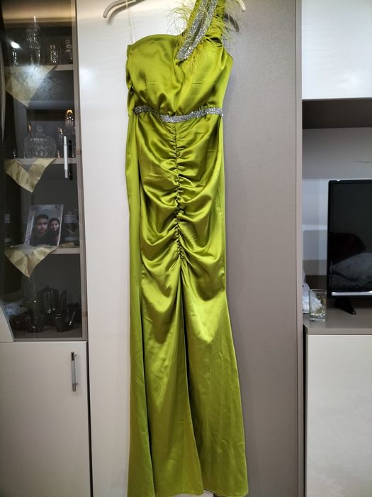 Официални рокли Черна/зелена