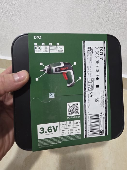 Șurubelnița lucruri fine Bosch IXO 7