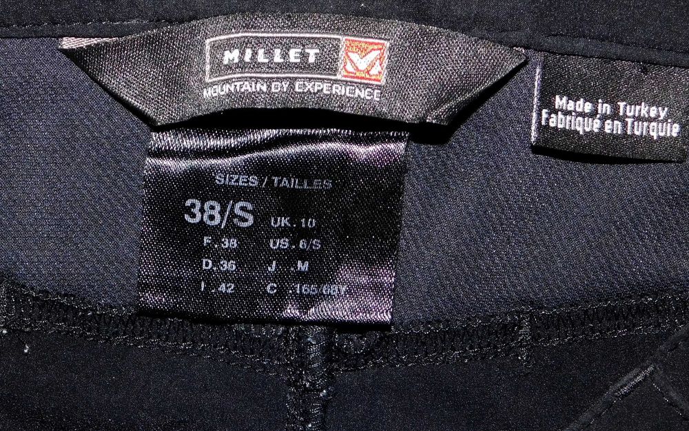 Pantaloni trekking stretch subtiri Millet dama marimea 38(S)