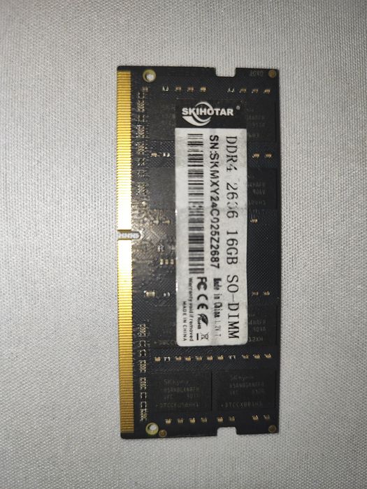 DDR4 2666mhz 16GB SO-DIMM