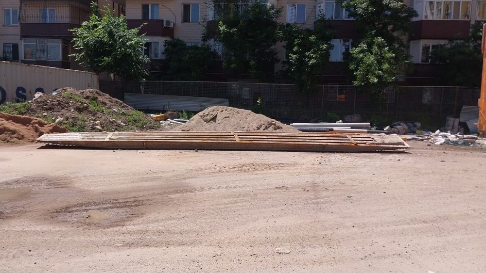 Эстакада для мойки колес