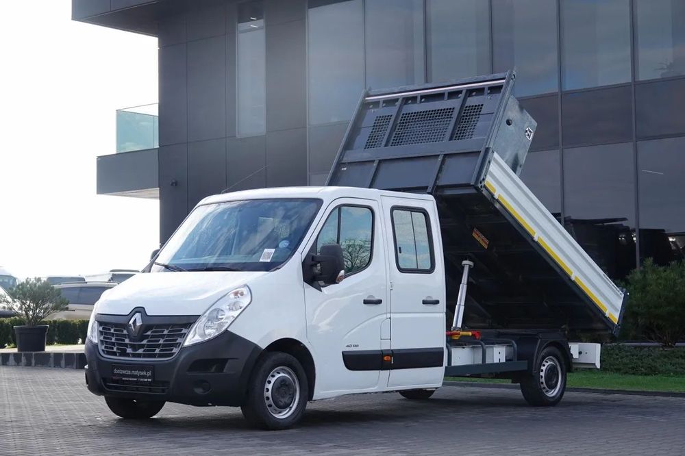 Renault MASTER / DCI 135 / BASCULATOR / CAMION CU OPȚIUNI 7 LOCURI / MANUAL