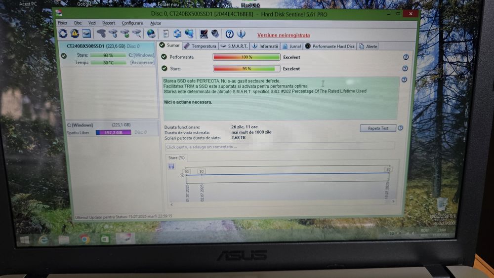 Laptop asus model X540L