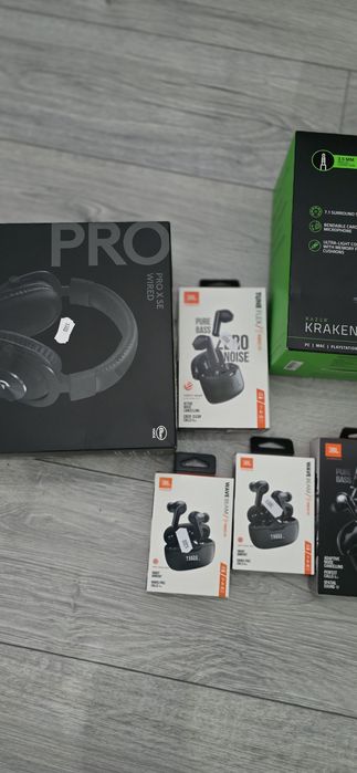 Casti audio jbl,razer logitech impermeabile