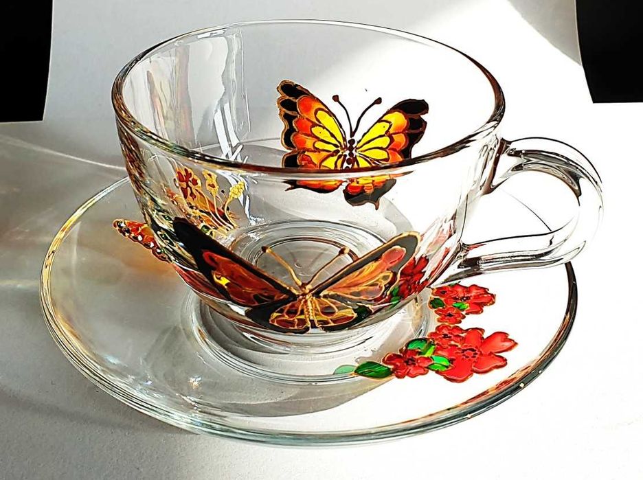 Cadou Valentines unicat cana pictata persoanlizata