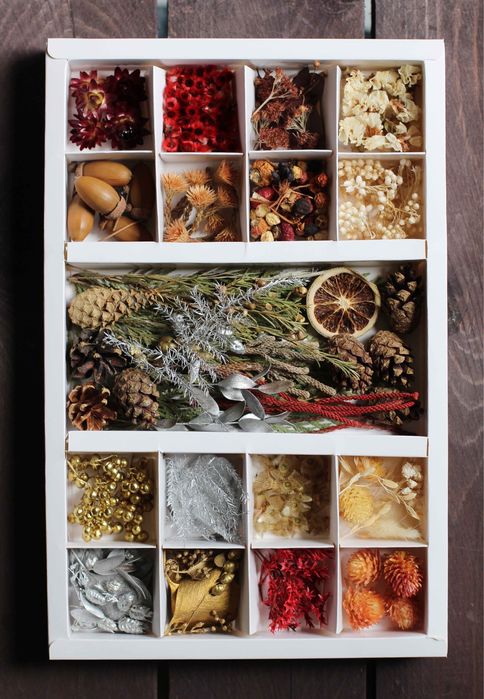 Сухоцветы в наборах