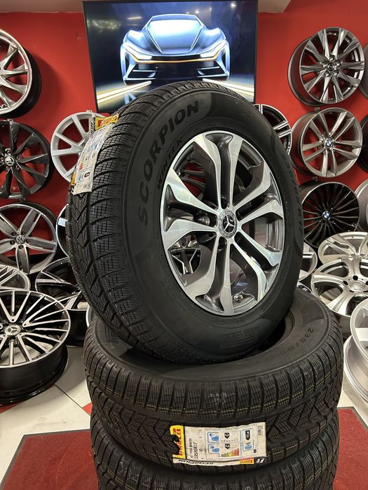 Джанти 17 Цола С Гуми зимни 235/65/17 5х112 Mercedes GLC W253 ML W166