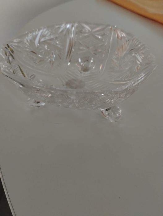 Fructiera bomboniera cristal