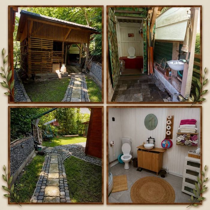 Casa de vacanta/cabană din lemn in Bucin