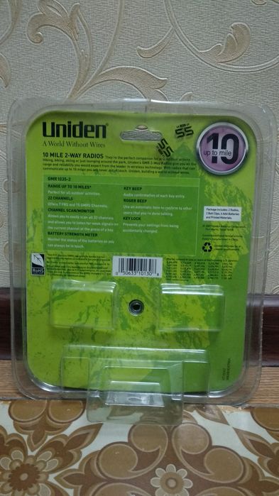 Uniden- дистанционного рация