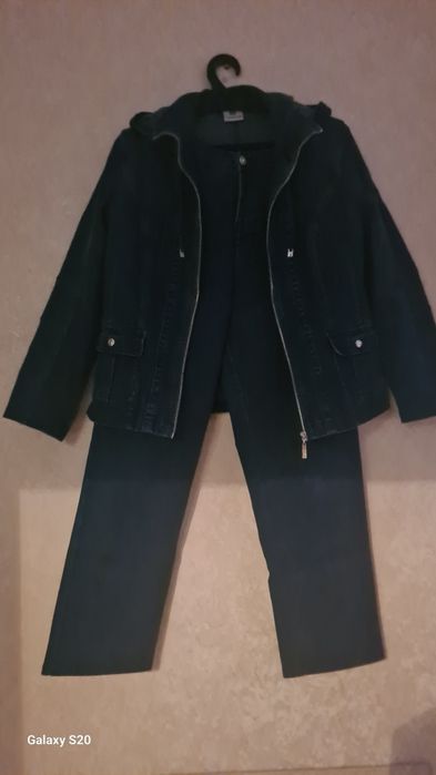 Джинсовый костюм, размер50