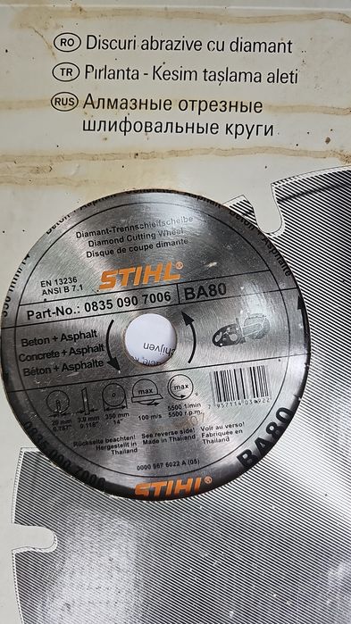 Disc stihl 350 diamantata
