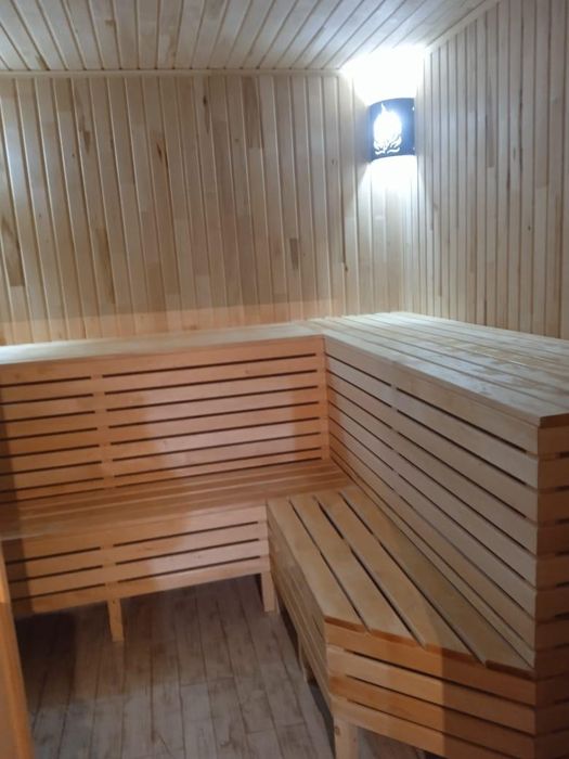 Обшивка бани вагонкой