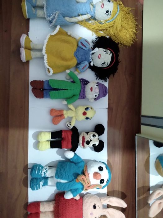 Papusi handmade din bumbac