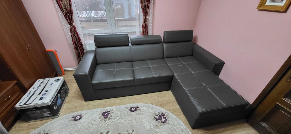 Vand coltar extensibil, piele ecologica.