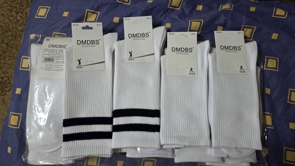 Белые носки Robo