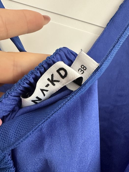 Лятна рокля синя