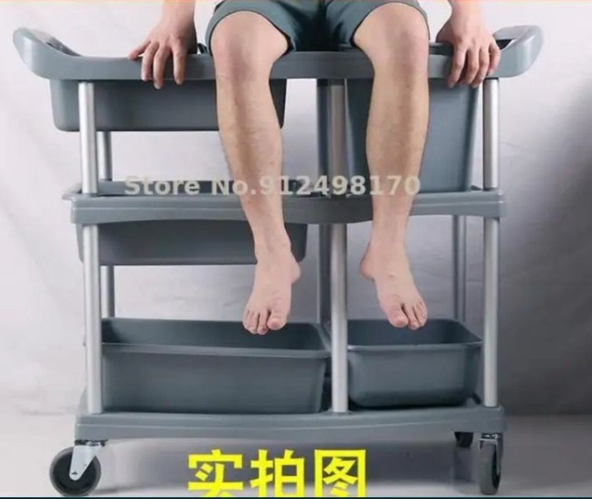 Тележка для сбора  еды отель ресторан