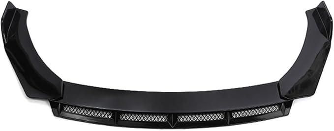 Универсален преден спойлер за броня ЧЕРЕН 3 части