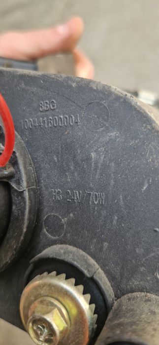 Противотуманки 24в Ман