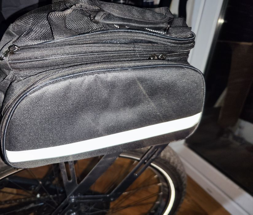 Geanta portbagaj bicicleta se extinde stânga dreapta