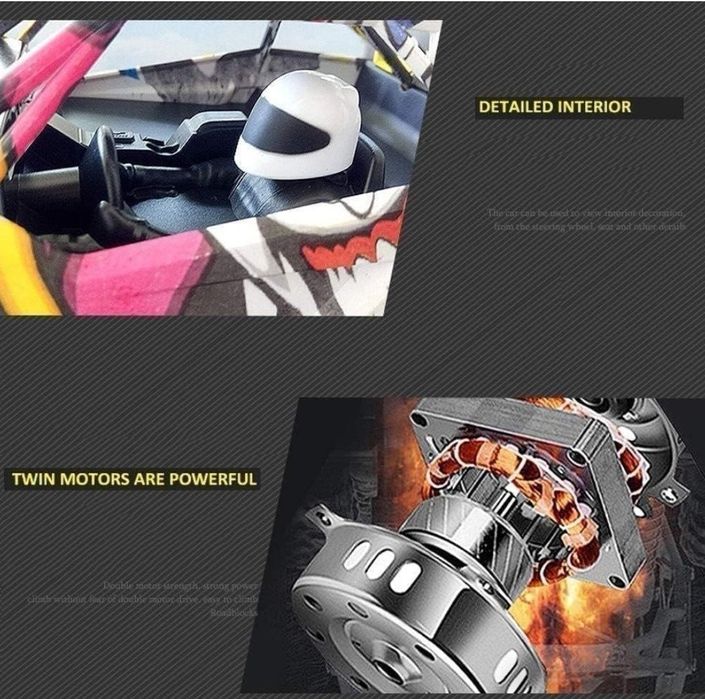 Masina telecomandata.