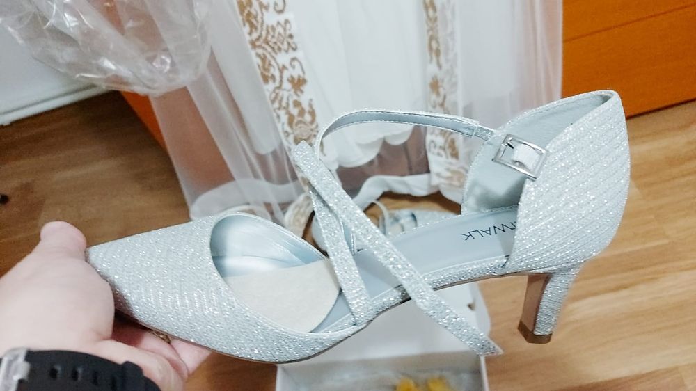 Rochie mireasă cu cămașa mire+ pantofi