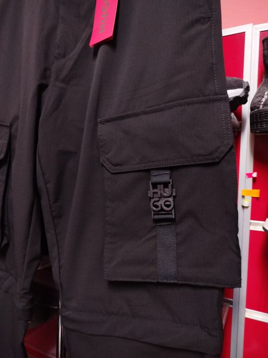 Оригинален карго панталон Hugo Boss Germo M , L нов мъжки черен