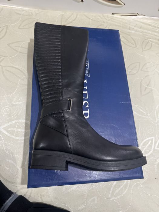 Сапоги кожаные 40 размер