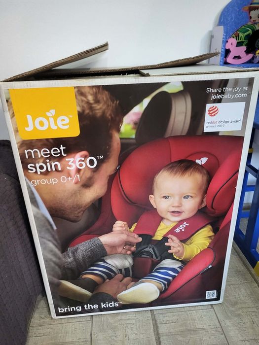 Scaun Auto  JOIE Spin 360 MERLOT C1416AFMER